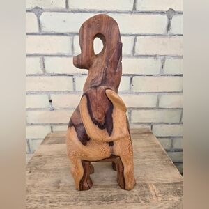 Hand Carved Elephant Statue